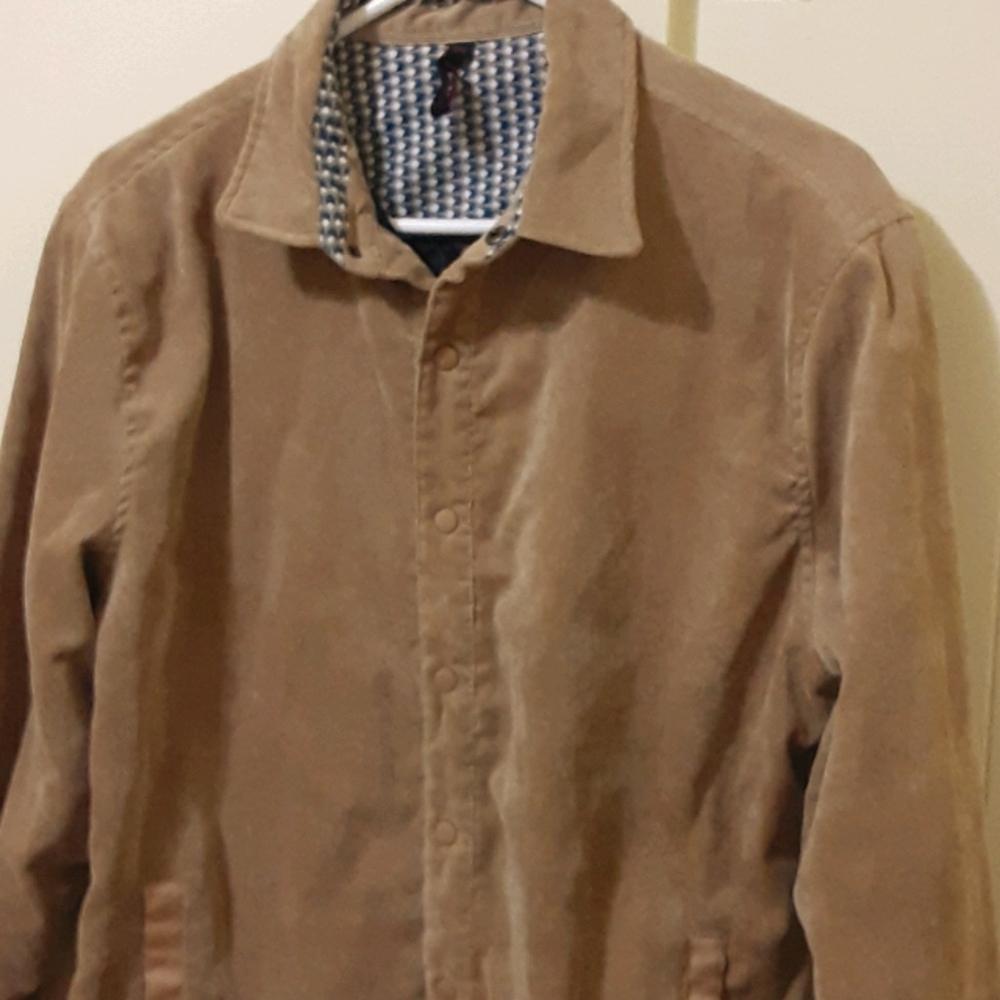 Brown Mens corduroy Jacket